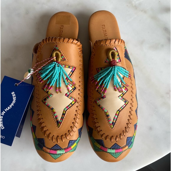 Farm Rio Colorful Stars Flat Mule - Picture 4 of 7